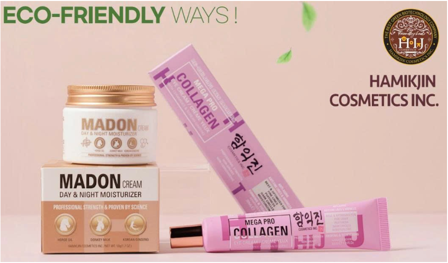 Sản phẩm HAMIKJIN COSMETICS — MADON Cream & Mega Pro Collagen